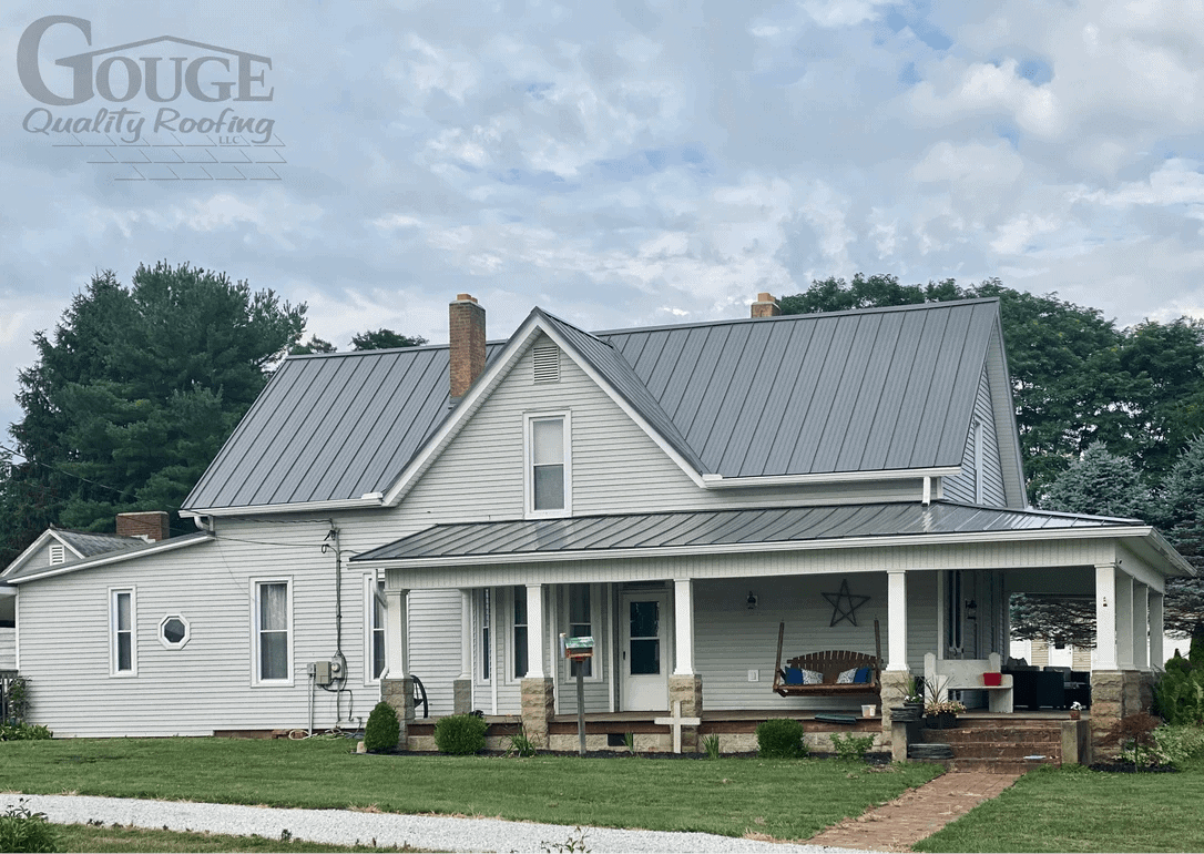 Roof installation by Gouge Quality Roofing