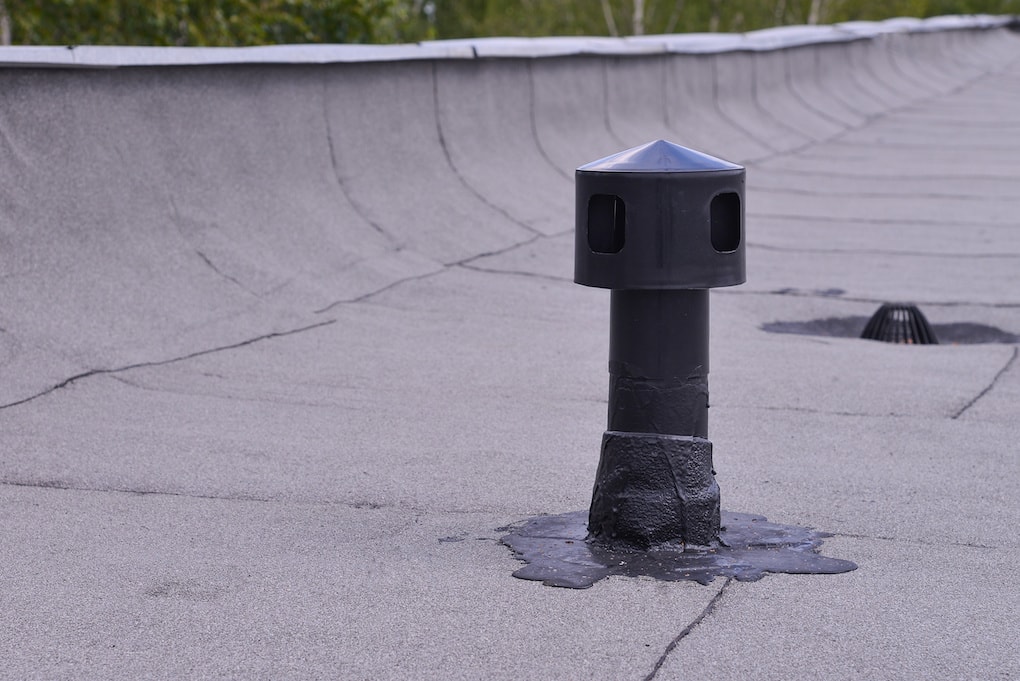 commercial roof flashing