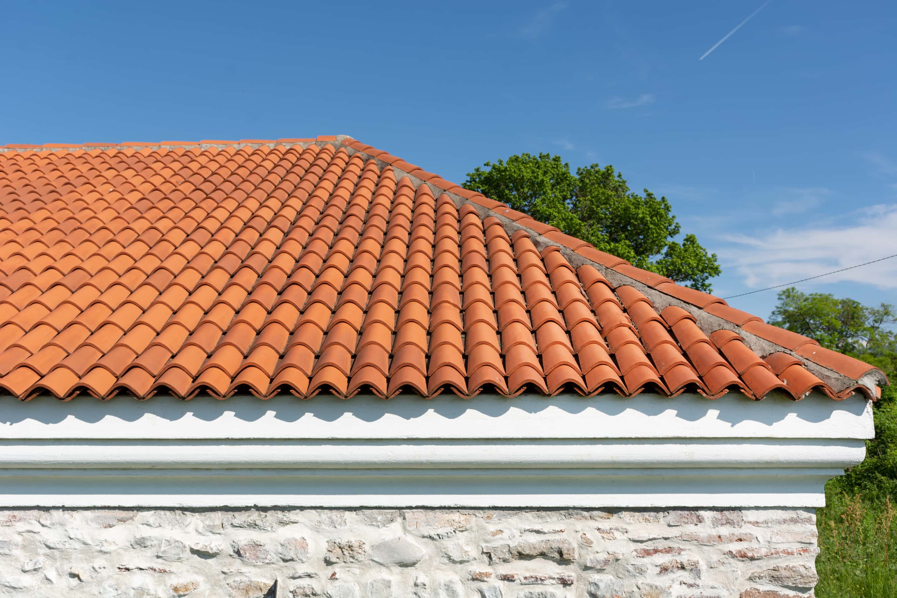 clay tile roof