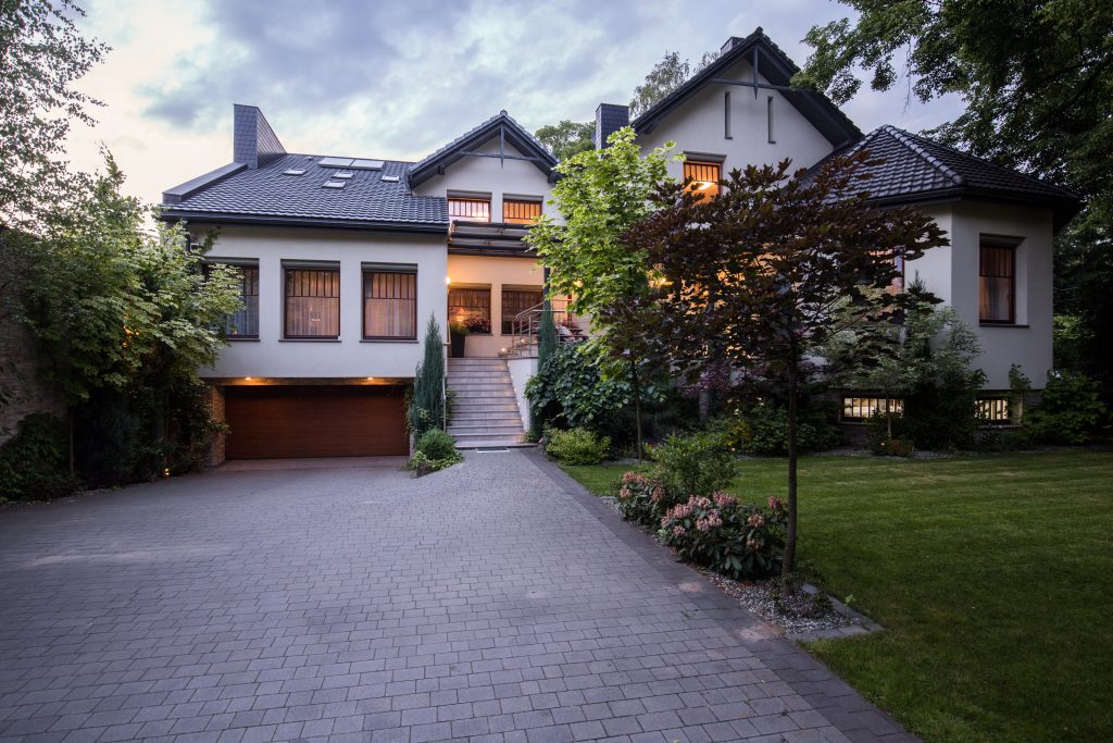 metal roof on eco-friendly house