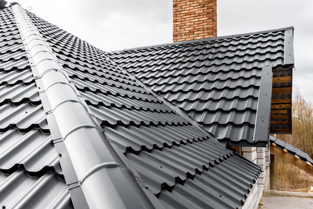 types of metal roofing steel tiles