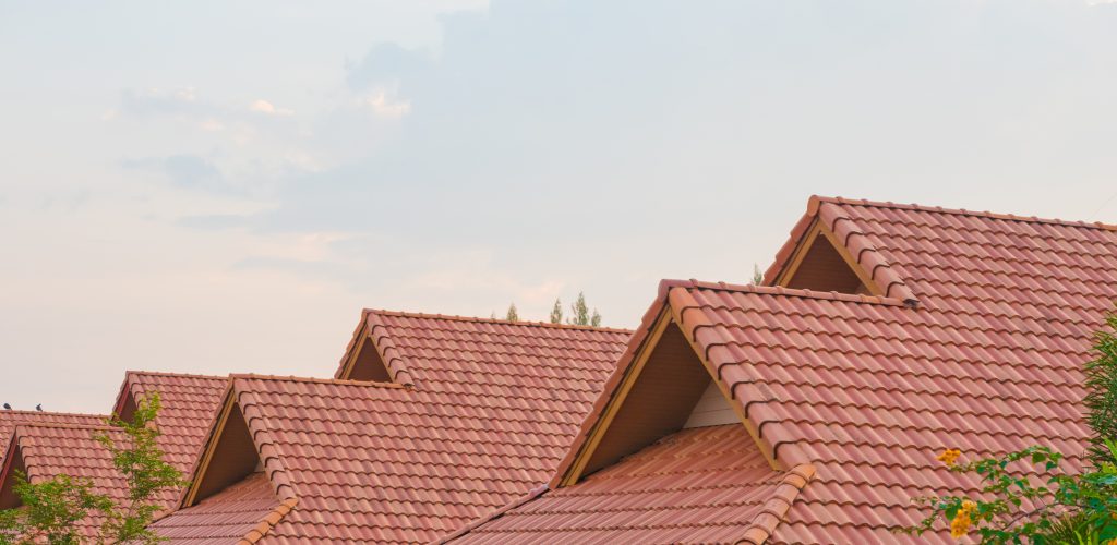 close up of clay shingles, one of the most popular roof replacement options