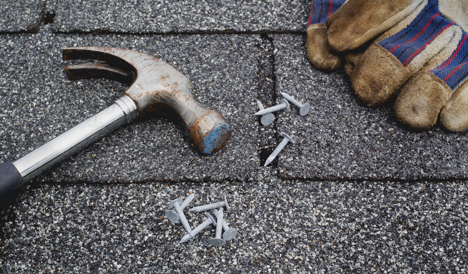 DIY roof repair materials