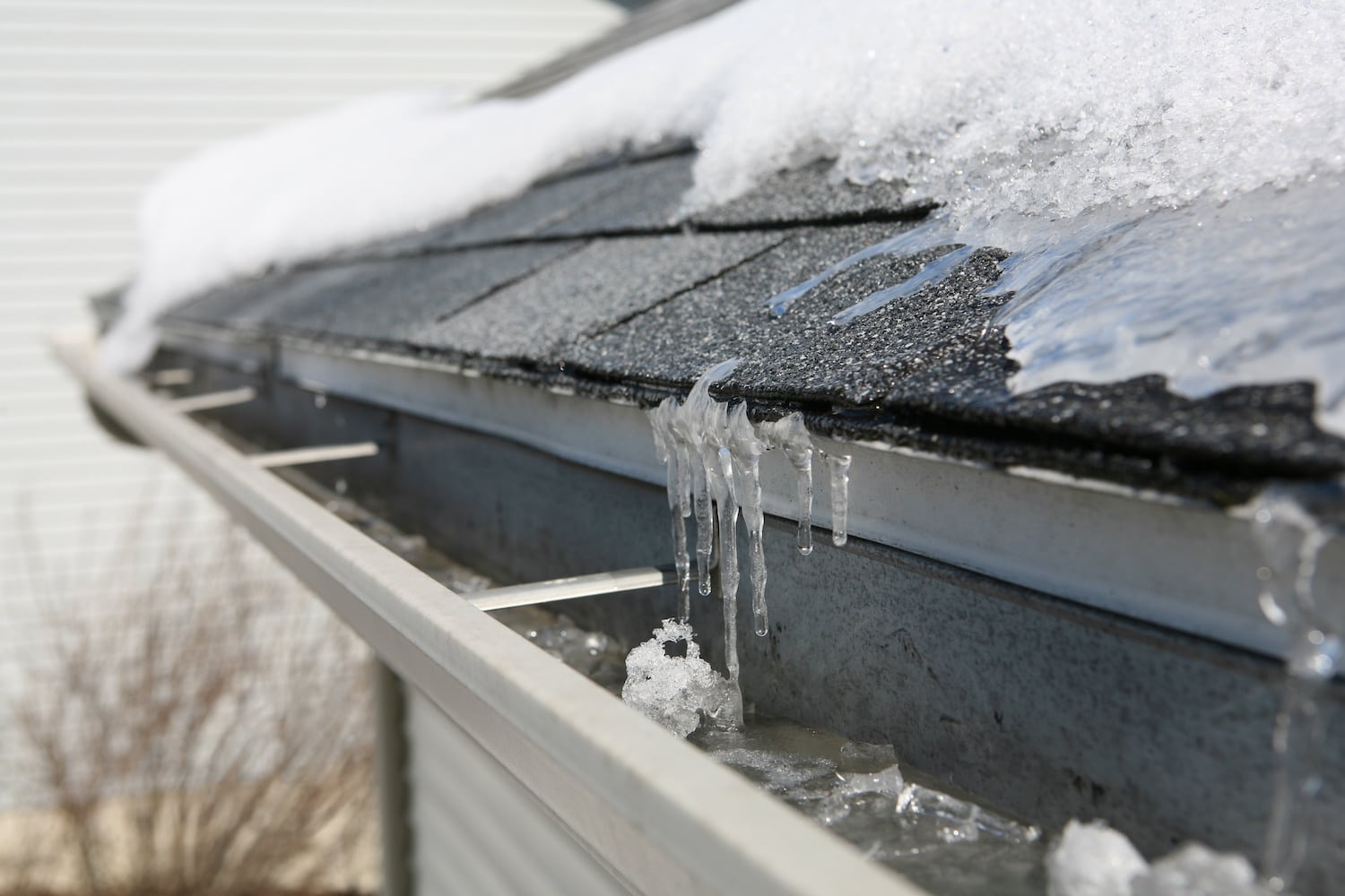 ice and water shield gutter
