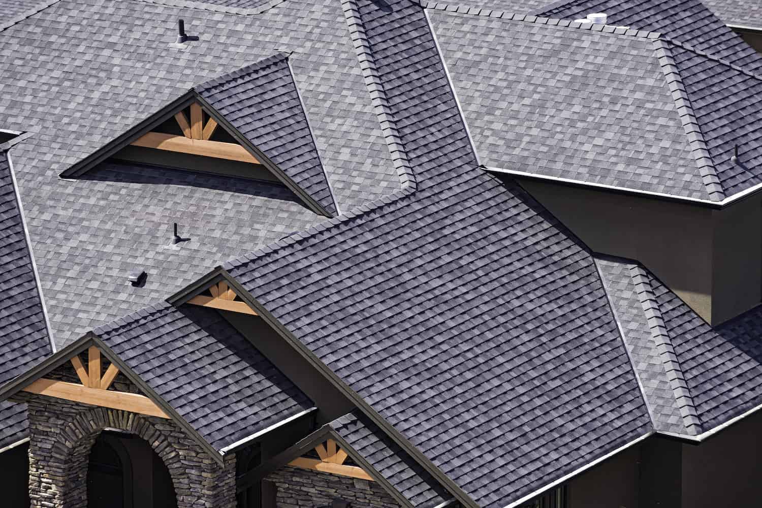 architectural shingles house