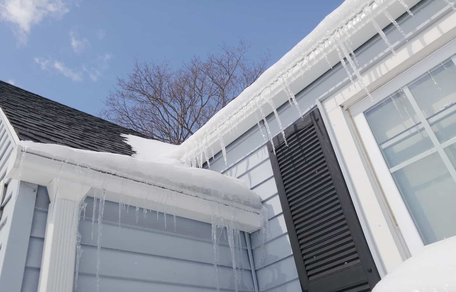 winter roofing prevent ice dams
